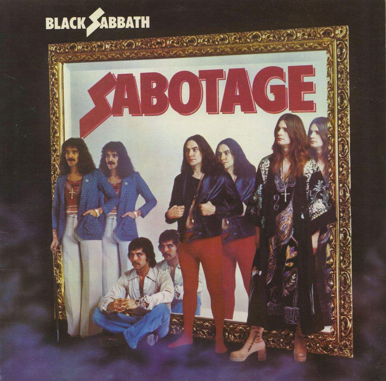Black Sabbath Sabotage - 11⁄2 UK Vinyl LP