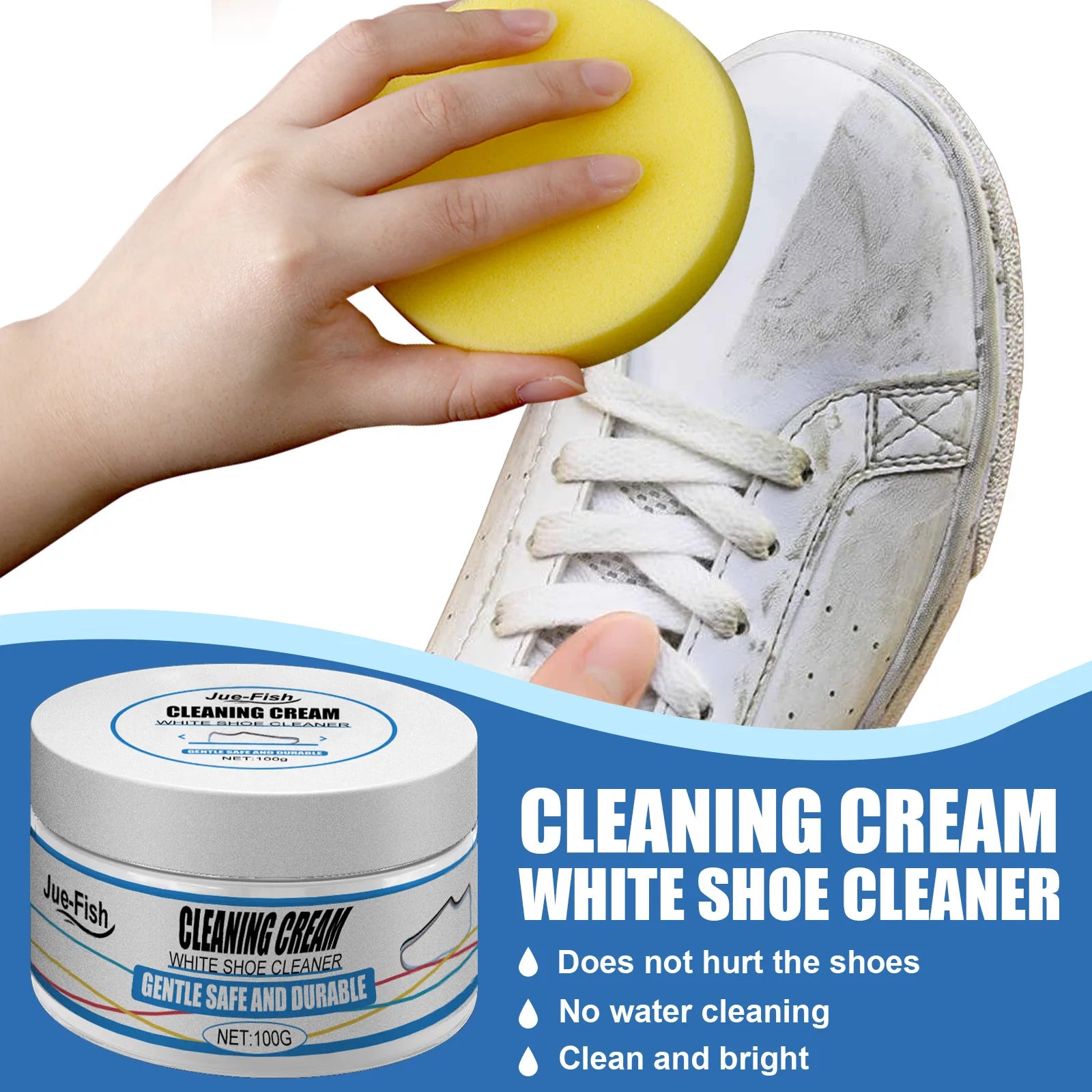 Water-free Shoe cleaner