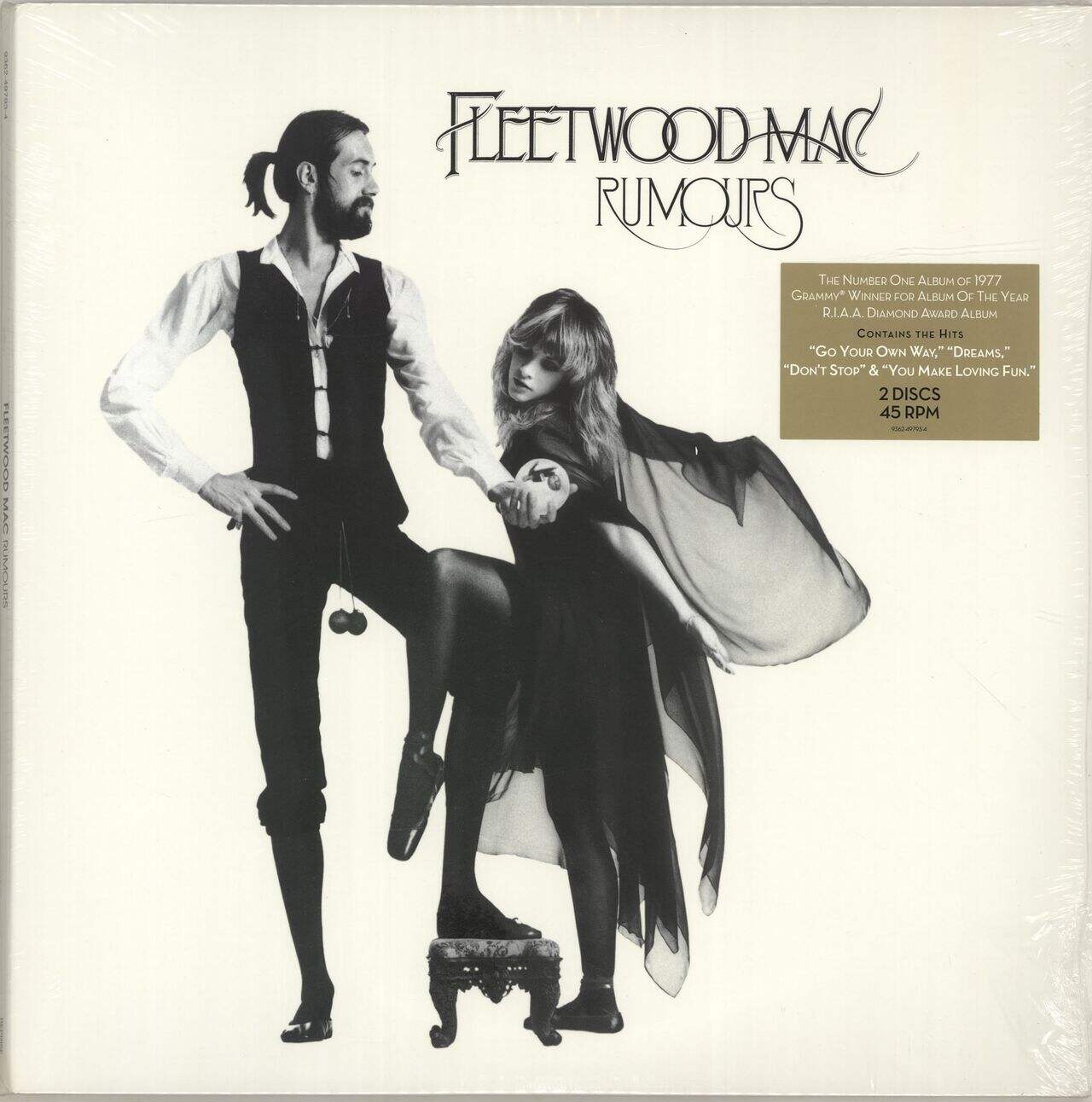 Fleetwood Mac Rumours - 45RPM 180 Gram Vinyl - Sealed UK 2-LP vinyl set