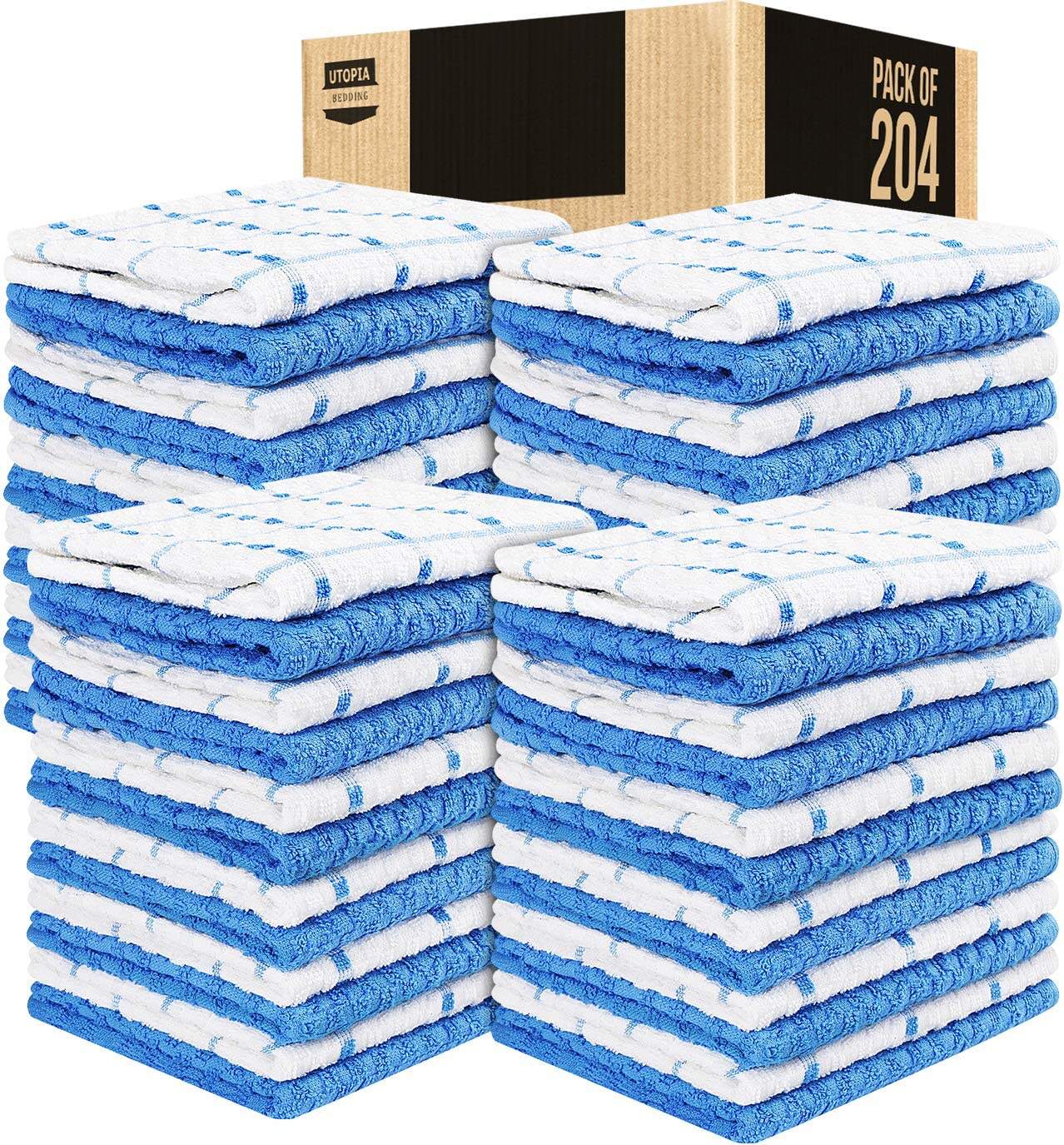 Kitchen Towels [12 Pack], 15 x 25 Inches, 100% Ring Spun Cotton Super -  notkem