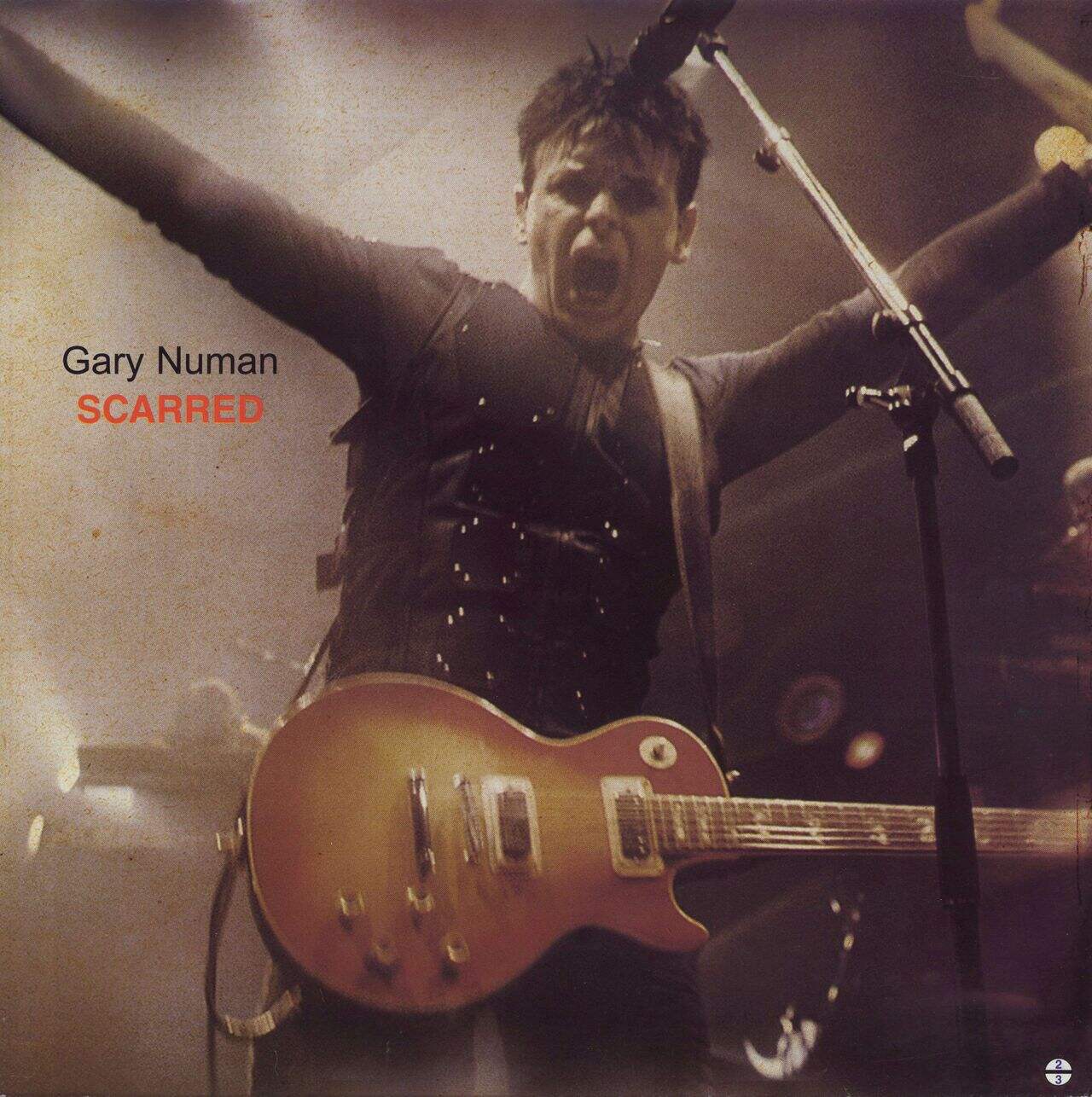 Gary Numan Scarred - Brown Vinyl - Part 2 UK Vinyl LP