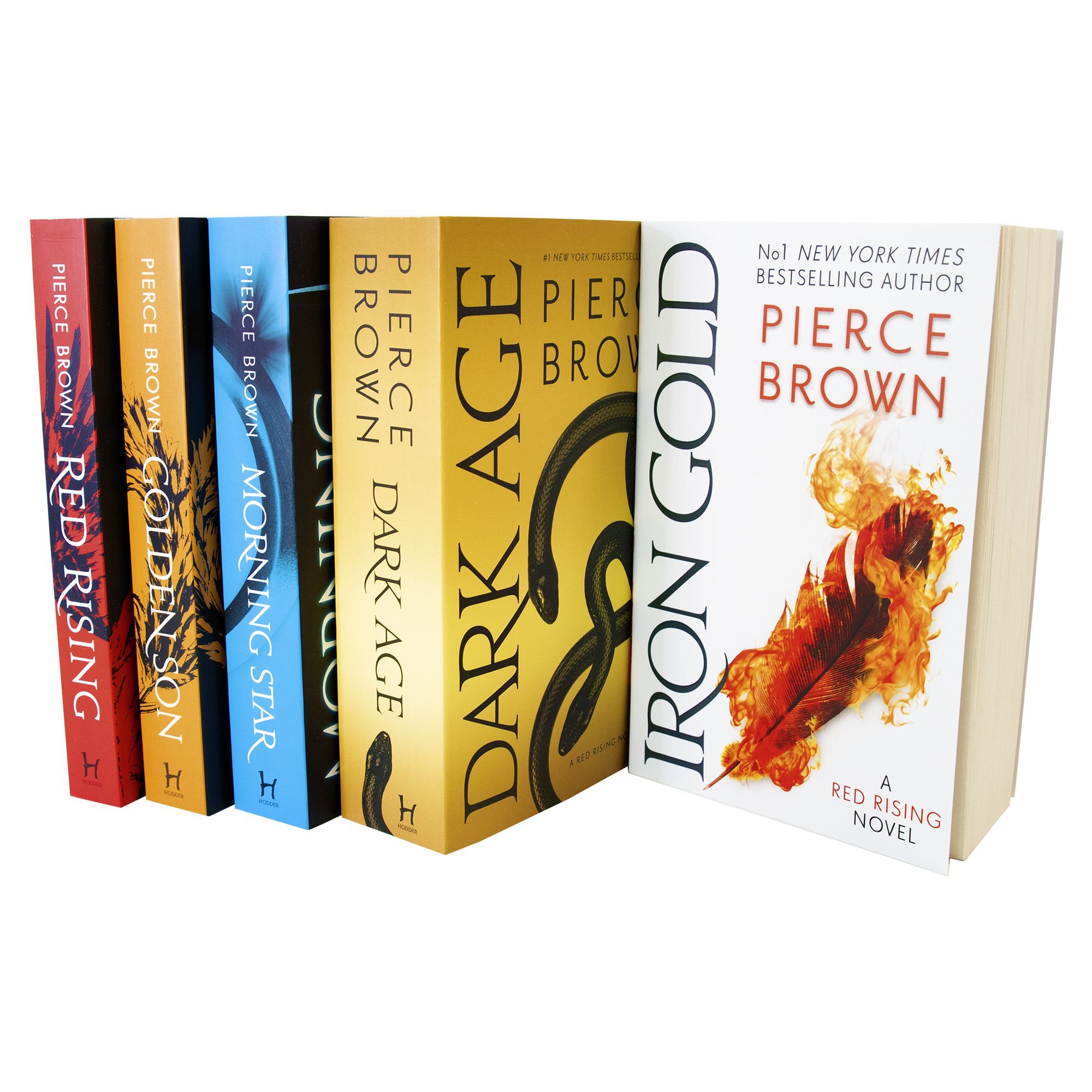 The Red Rising Series by Pierce Brown 5 Books Collection Set - Fiction - Paperback