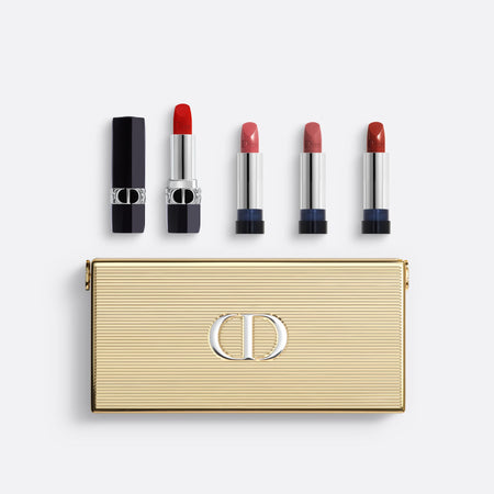 MAKEUP CLUTCH - LIMITED EDITION Lipstick Collection - 1 Lipstick and 3 Refills
