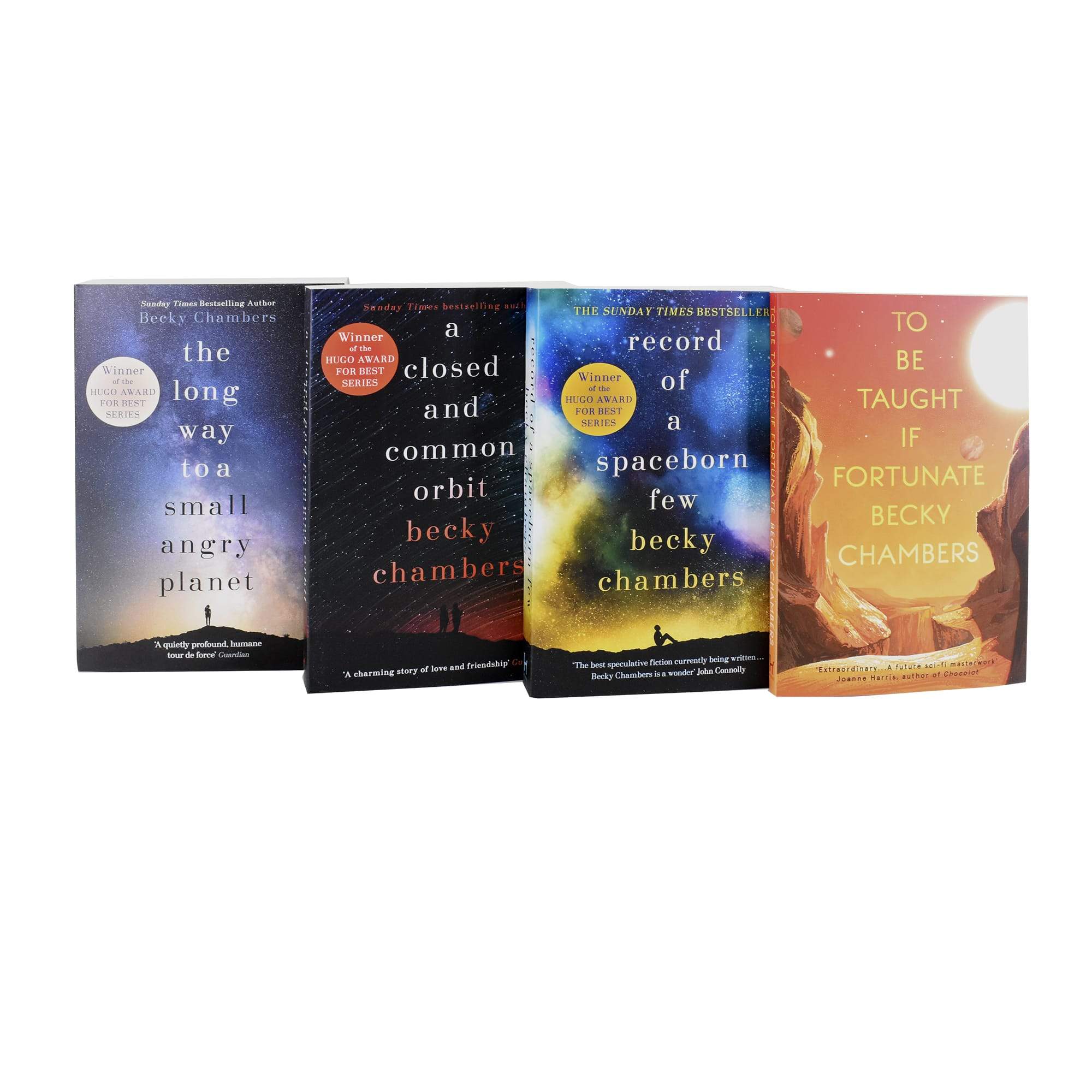 Wayfarers Series 4 Books Collection Set by Becky Chambers - Fiction - Paperback
