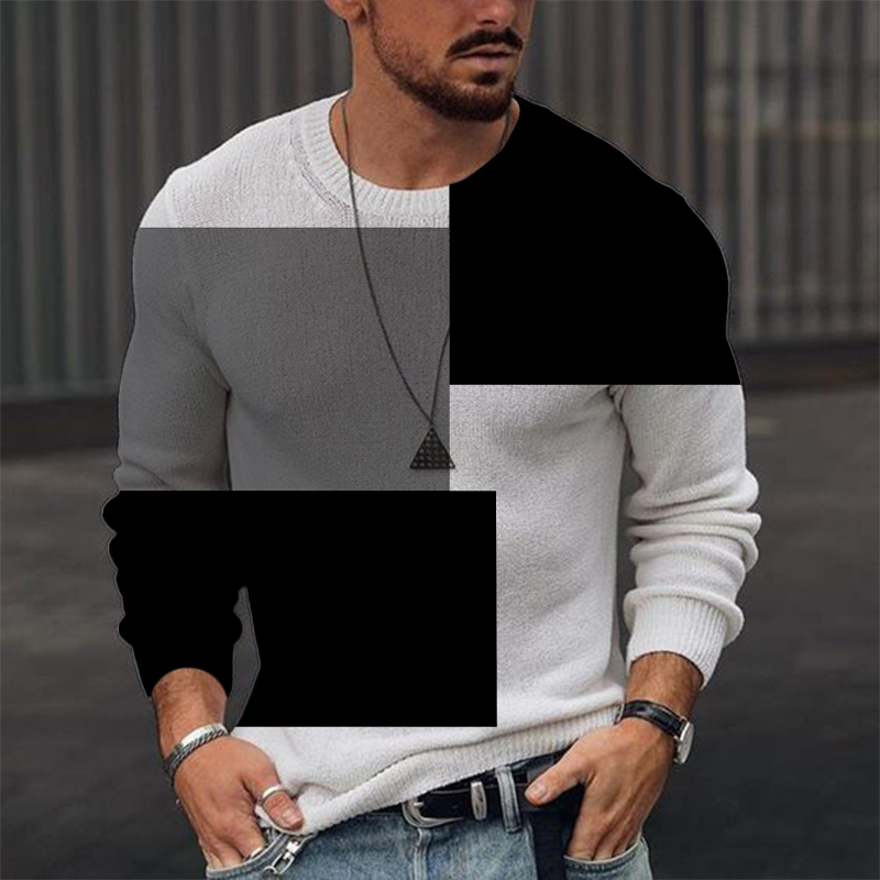 Men's Printed Casual Sweatshirt 50096979L
