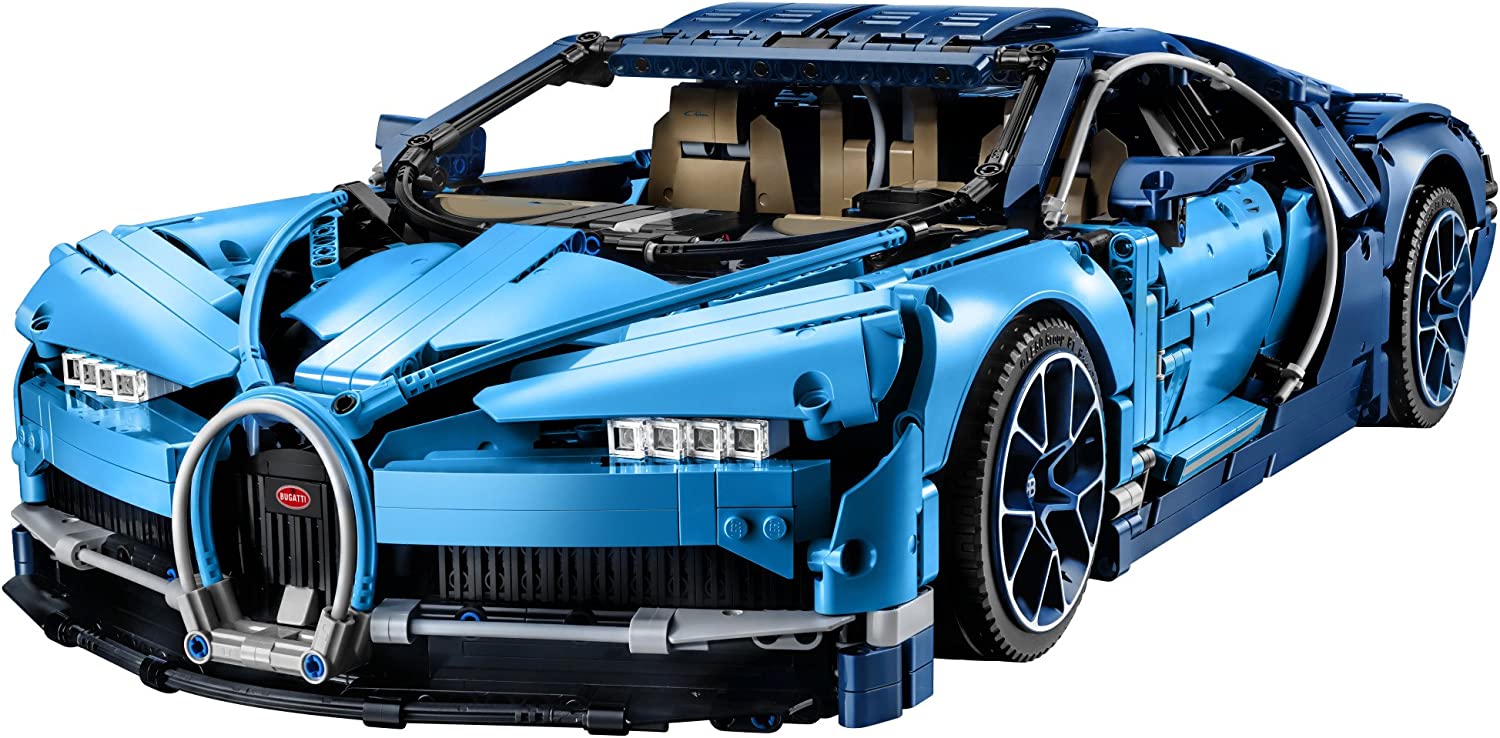LEGO   Technic Bugatti Chiron 42083 Race Car Building Kit and Engineering Toy, Adult Collectible Sports Car with Scale Model Engine