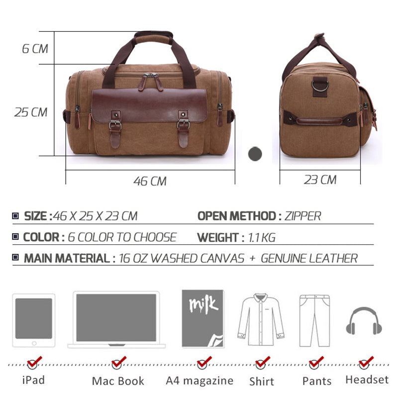 Apollo Outwear Large Capacity Bag
