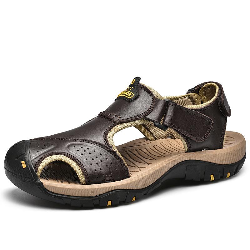 Men's Leather Double Wear Beach Sandals 15410483Z