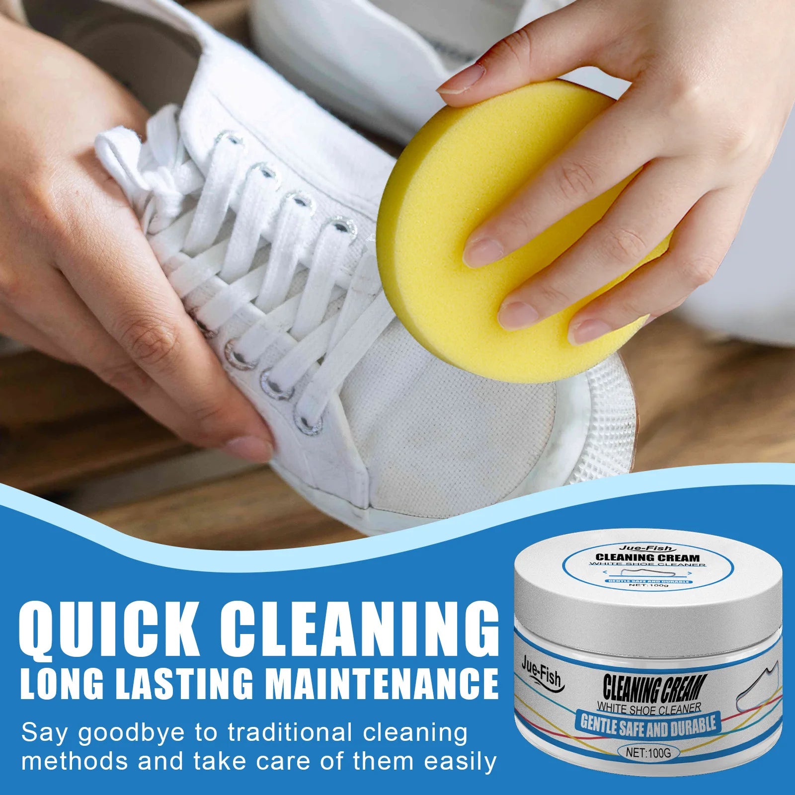 Water-free Shoe cleaner