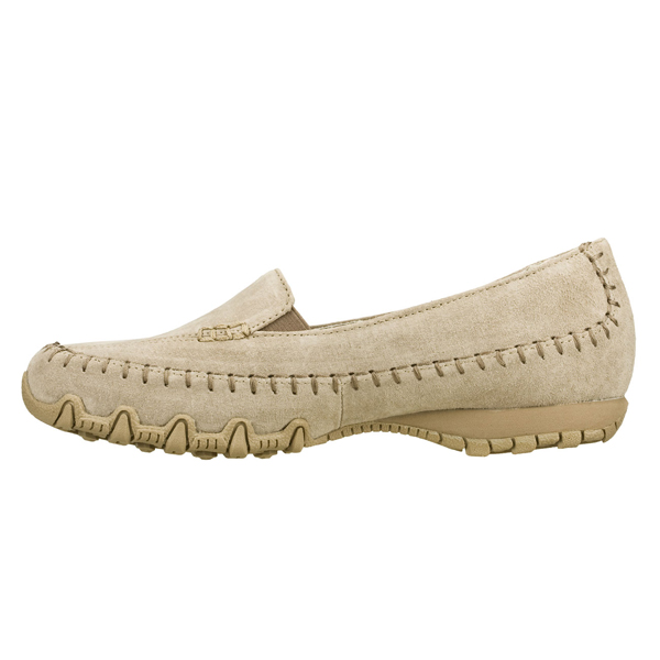 Skechers Women Relaxed Fit: Bikers - Pedestrian Taupe