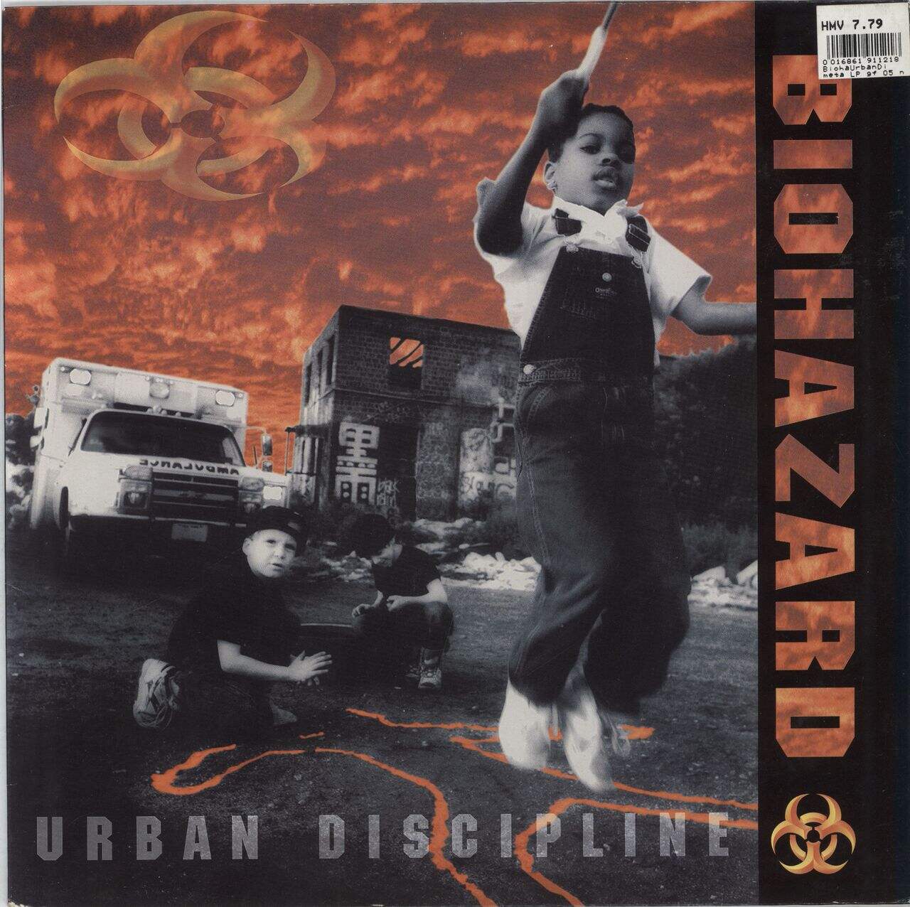 Biohazard Urban Discipline Dutch Vinyl LP