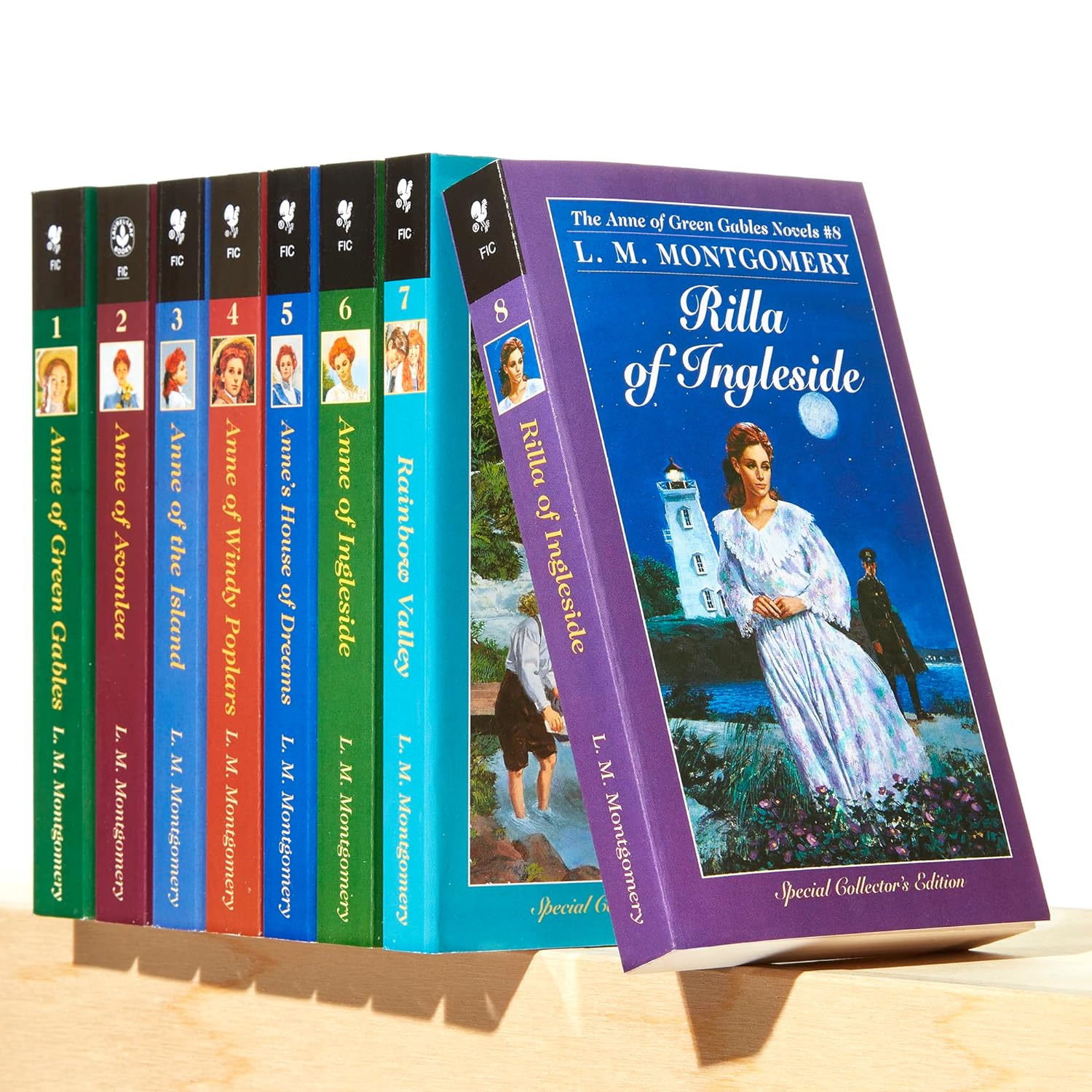 Anne of Green Gables, Complete 8-Book Box Set Mass Market Paperback – Box set
