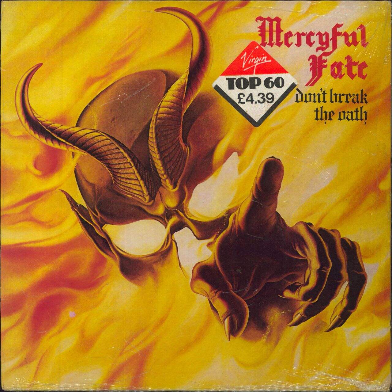 Mercyful Fate Don't Break The Oath - Shrink UK Vinyl LP