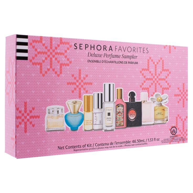 Mini set de 9 perfumes El set de muestras de perfumes de lujo favorito de Sephora