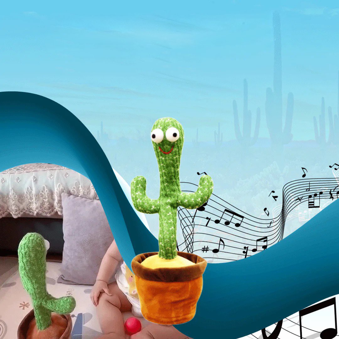 【🔥Early Christmas Deals 45% OFF】🤣Funny Intercom Dancing Cactus