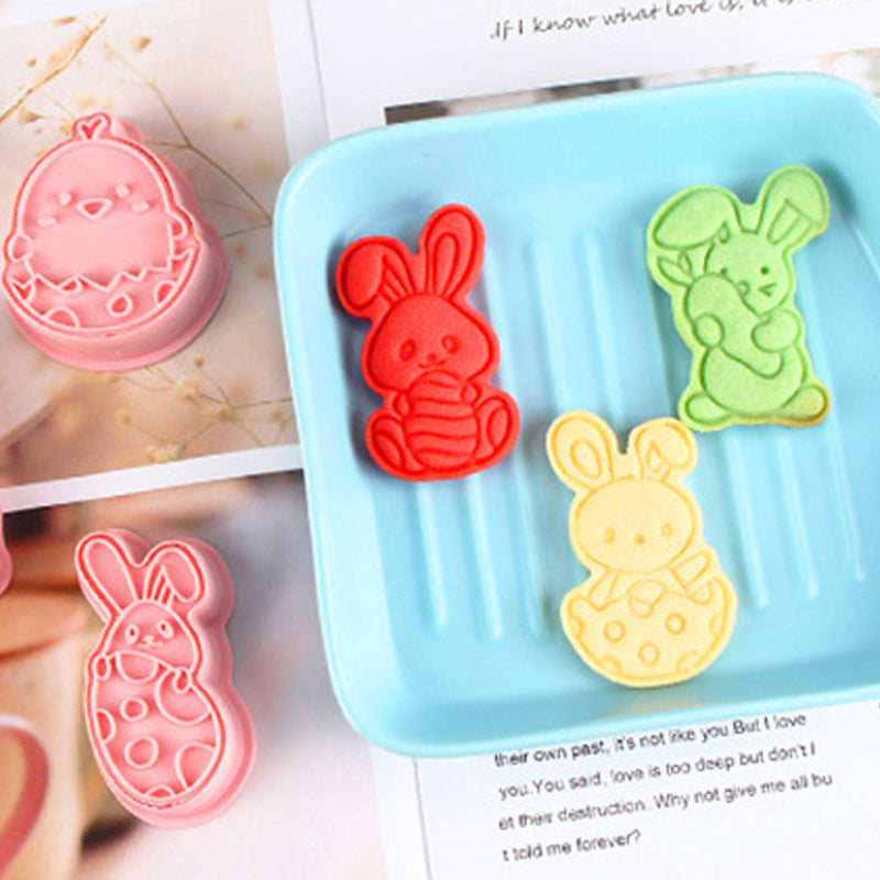 Easter Bunny Cookie Cutters (6PCS)