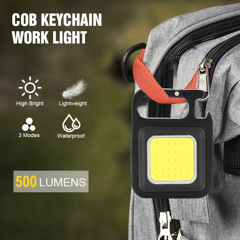 🔥Last Day 49% OFF🔥 Cob Keychain Work Light-Buy 2 Get 1 Free(Get 3 PCS)