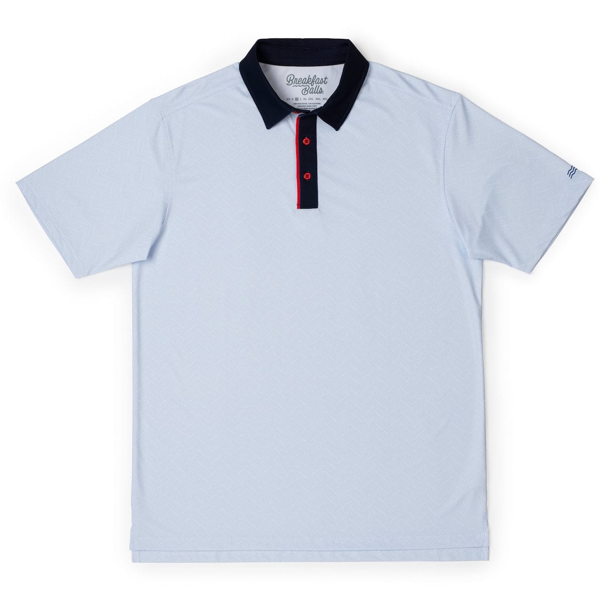 Breakfast Balls® Broad Stripes All-Day Polo