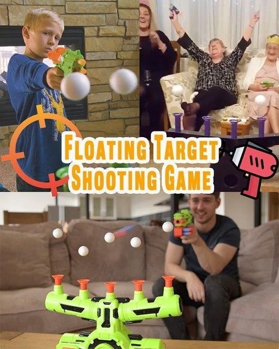 🎁Best Xmas gift-45%Off--Floating Ball Shooting GameSuitable for all ages