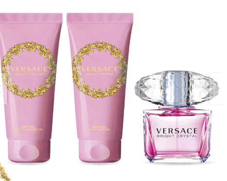 Set Versace Bright Crystal Edt Mujer