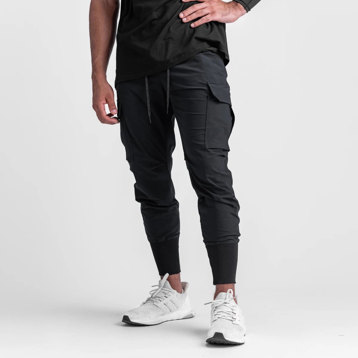 MEN'S ATHLETIC STRETCH FITNESS PANTS
