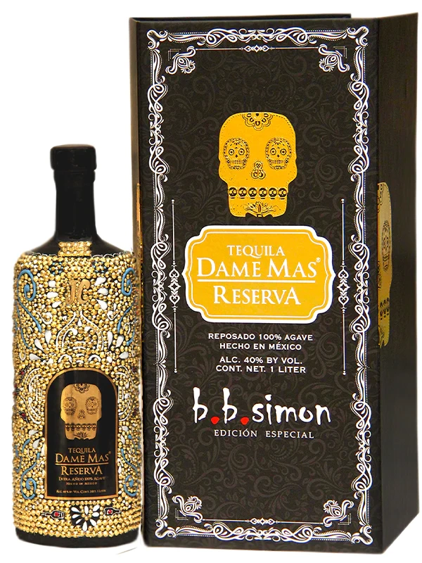 Tequila Dame Mas Reserva B.B. Simon Special Gold Edition Extra Anejo