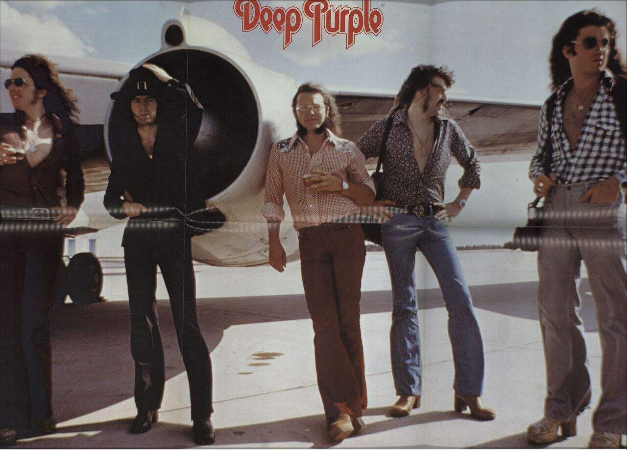 Deep Purple Stormbringer + Poster Japanese Vinyl LP