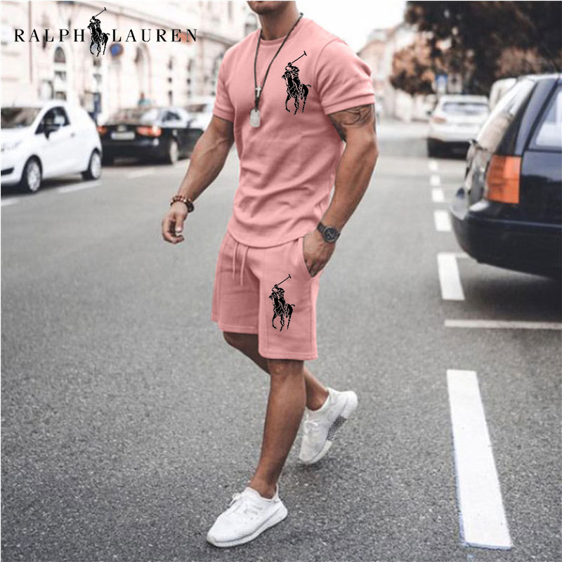 Ralph Lauren® 2024 Conjunto de camiseta informal de moda para hombre