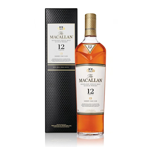 The Macallan Sherry Oak 12 Years Old Single Malt Scotch Whisky  700ml