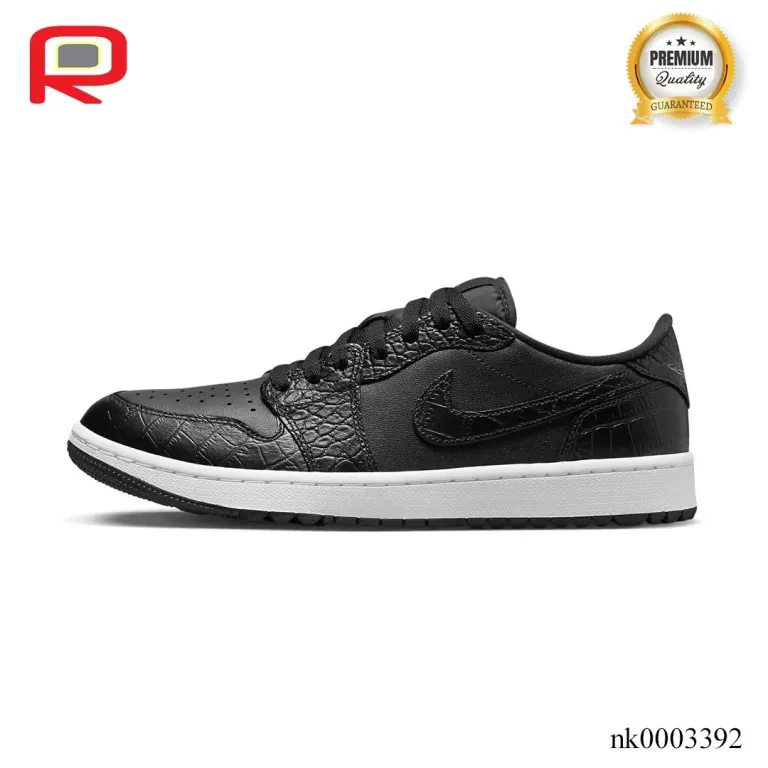 Zapatillas de deporte AJ 1 Low Golf Black Crocodile Shoes - nk0003392