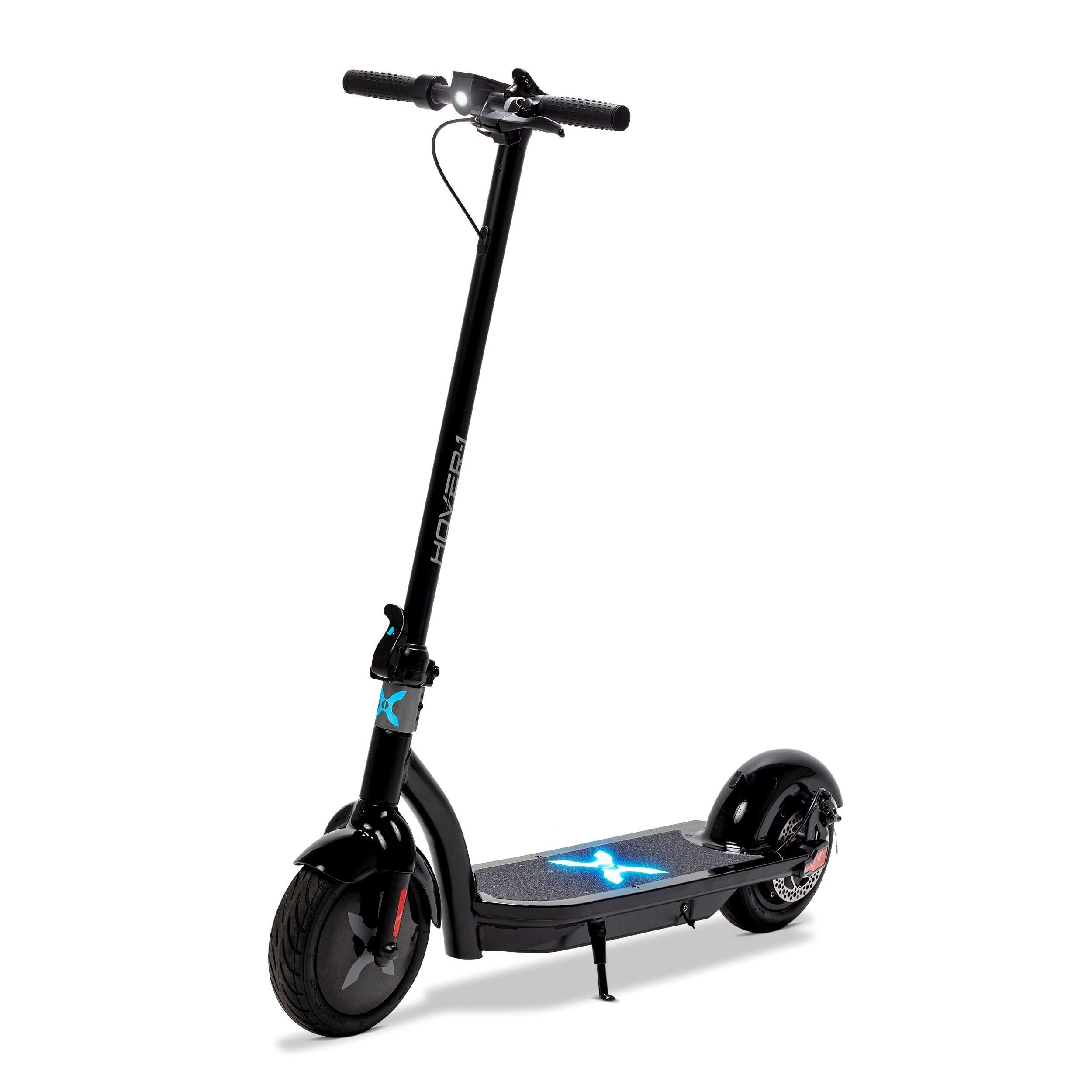 Alpha Electric Scooter | 18MPH, 12M Range, 5HR Charge, LCD Display, 10 Inch High-Grip Tires, 264LB Max Weight, Cert. & Tested - Safe for Kids, Teens & Adults