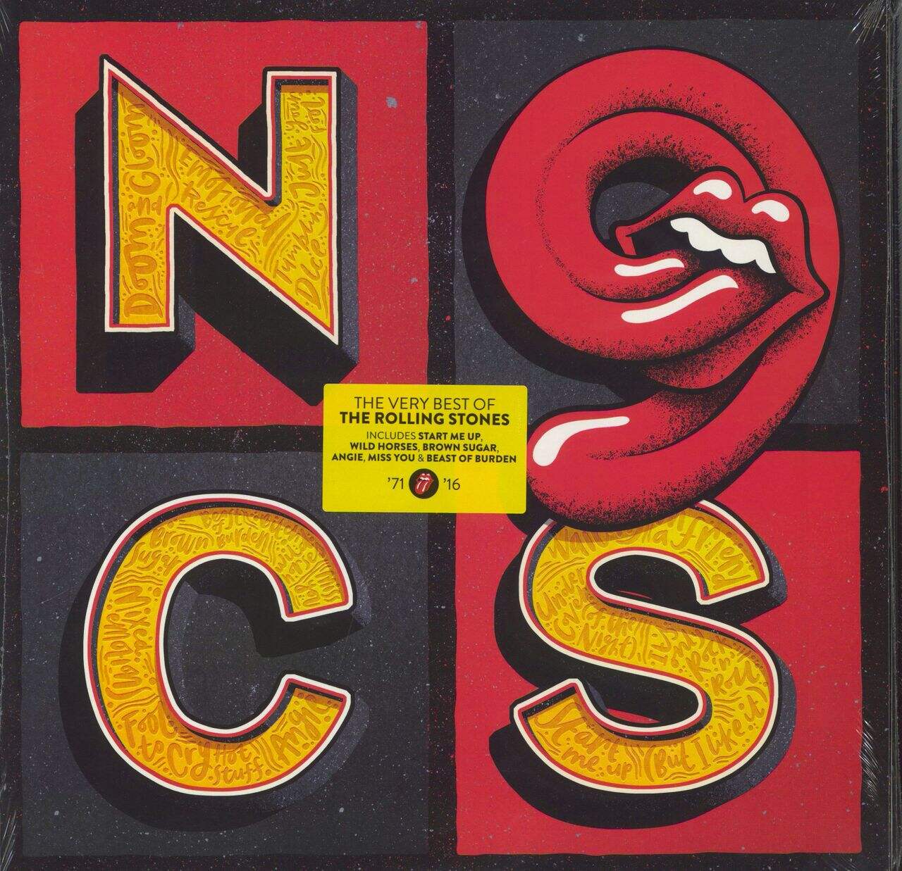 The Rolling Stones Honk - RS No.9 Carnaby Red Vinyl UK 3-LP vinyl set