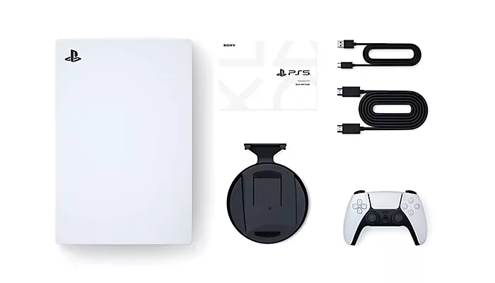 Sony PlayStation 5 825GB Standard color blanco y negro