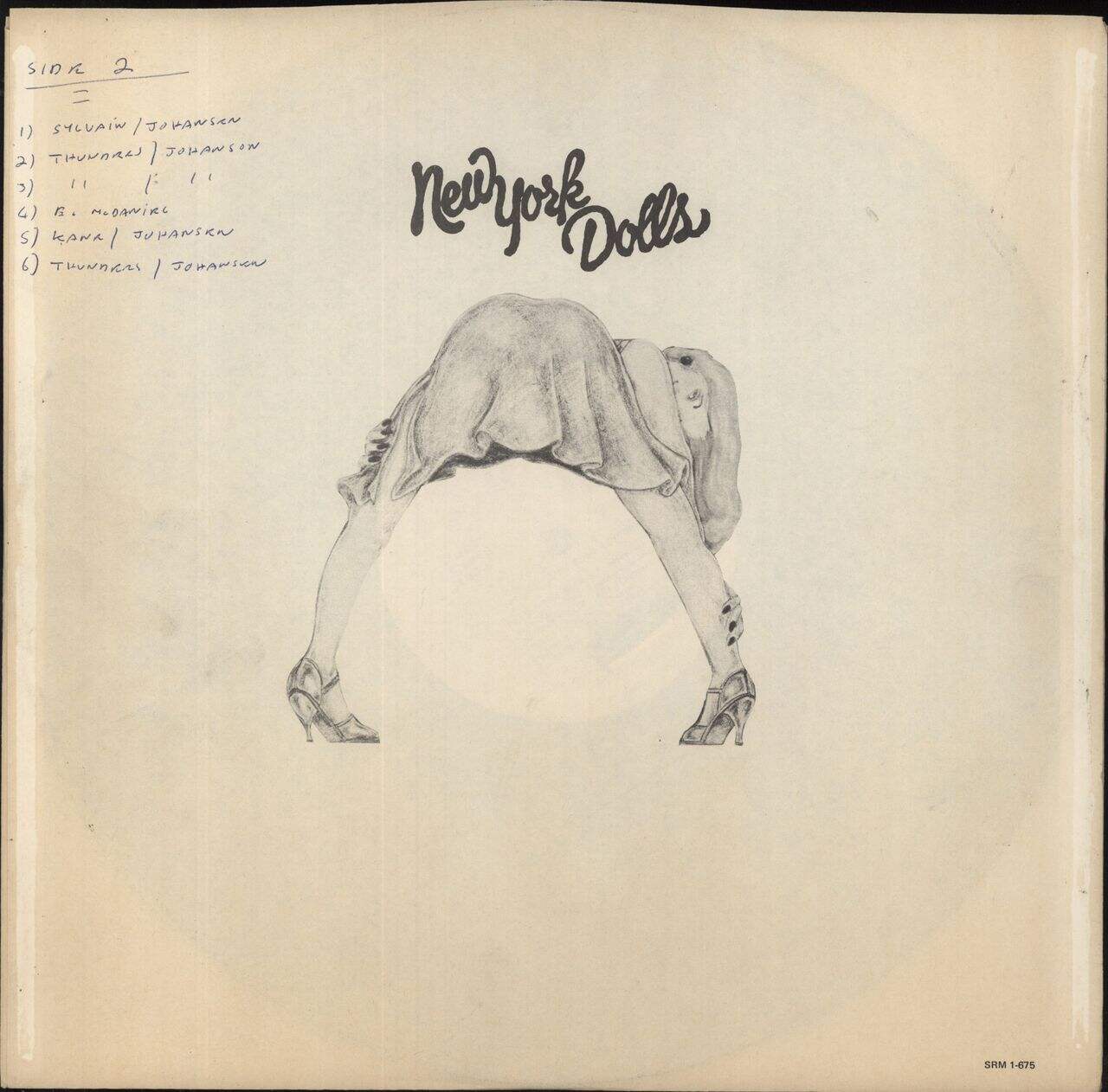 New York Dolls New York Dolls - PRC Pressing US Vinyl LP