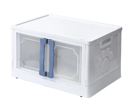 Large capacity foldable storage box plastic storage box wholesale
