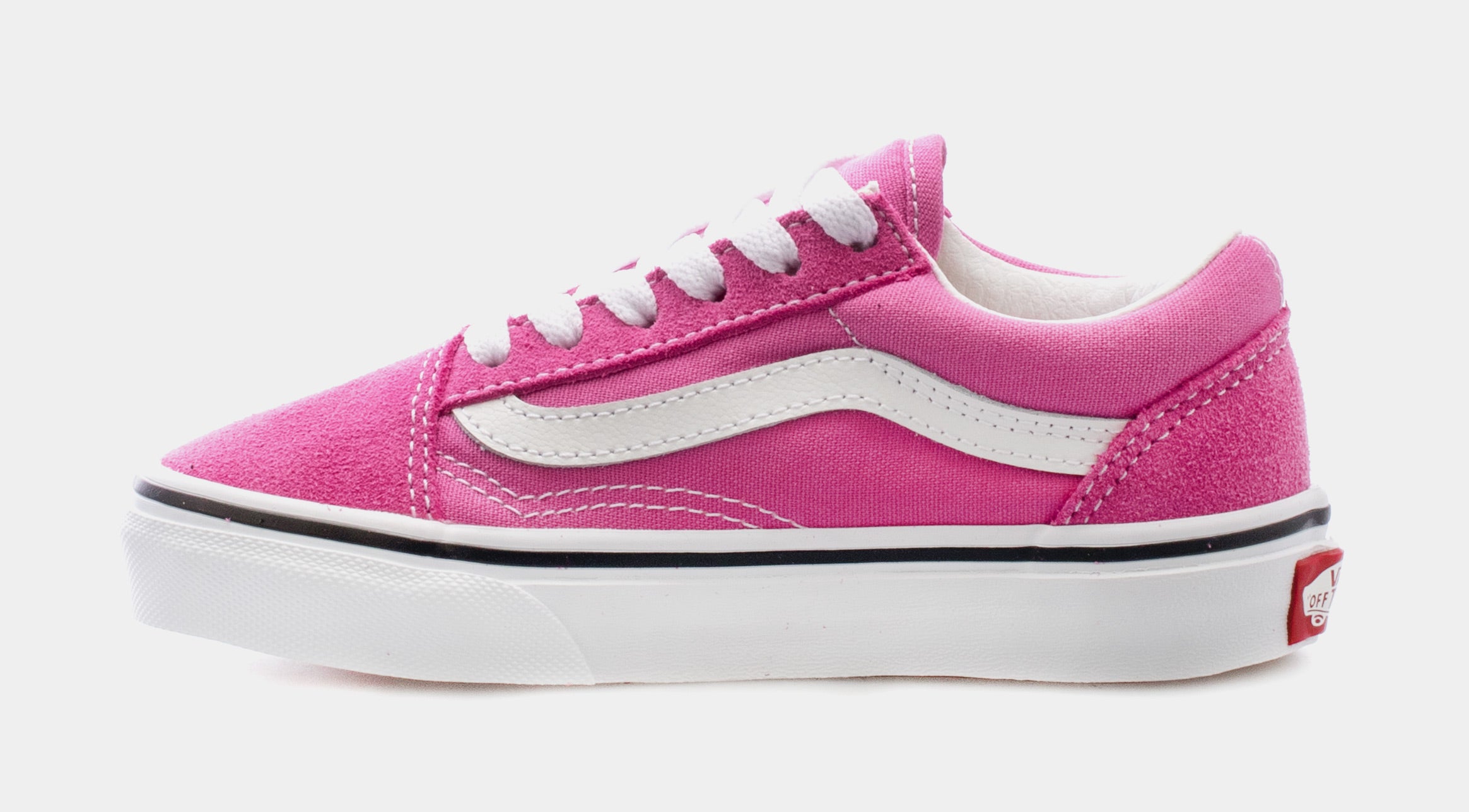 Old Skool Grade School Skate Shoes (Pink)