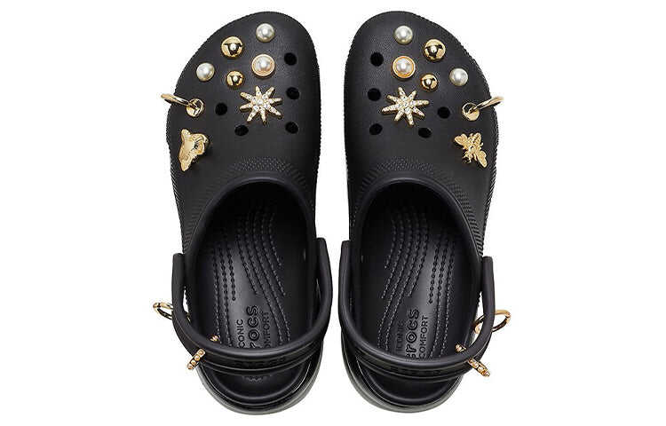 (WMNS) Crocs Clog Shoe Black 207388-103