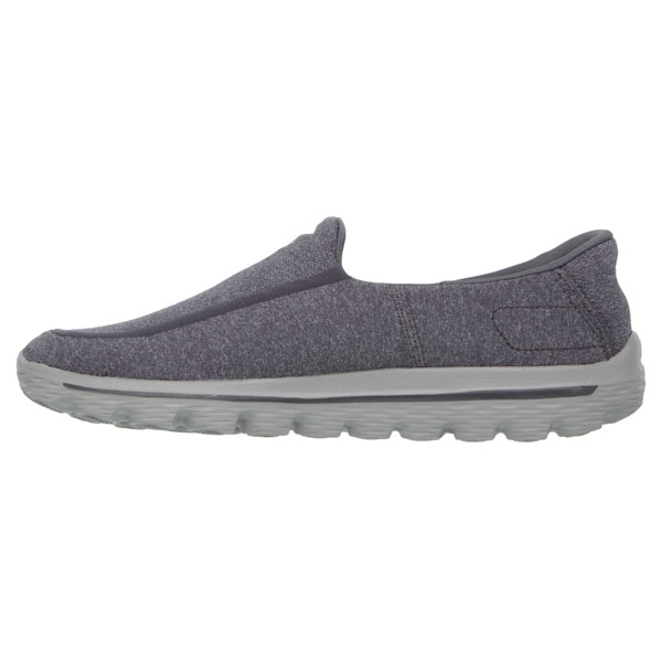 Skechers Men Extra Wide Fit (4E) Shoes - Super Sock Charcoal