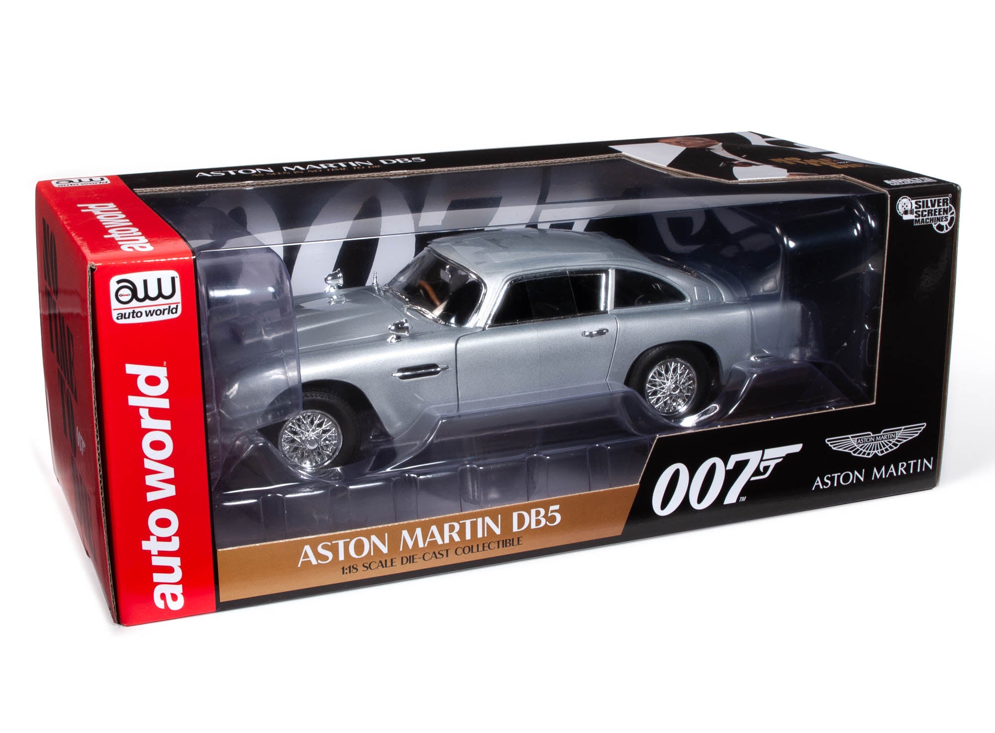 James Bond 1965 Aston Martin DB5 Coupe (No Time to Die) 1:18 Scale