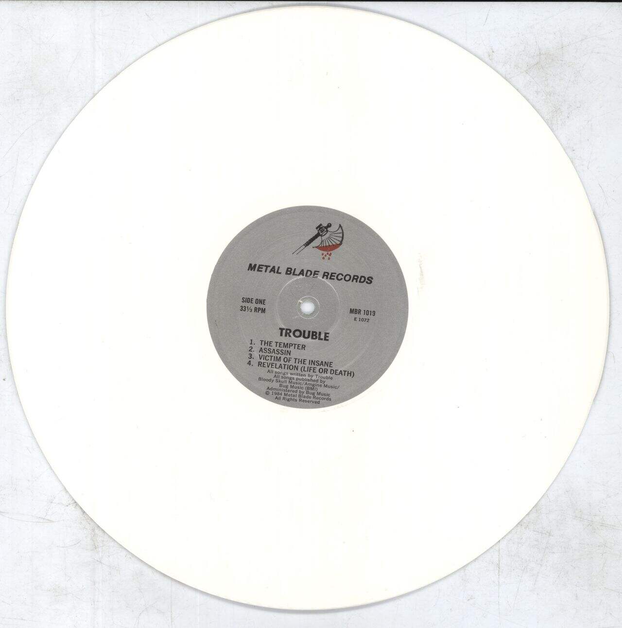 Trouble Trouble - White Vinyl + Hype Stickered US Vinyl LP