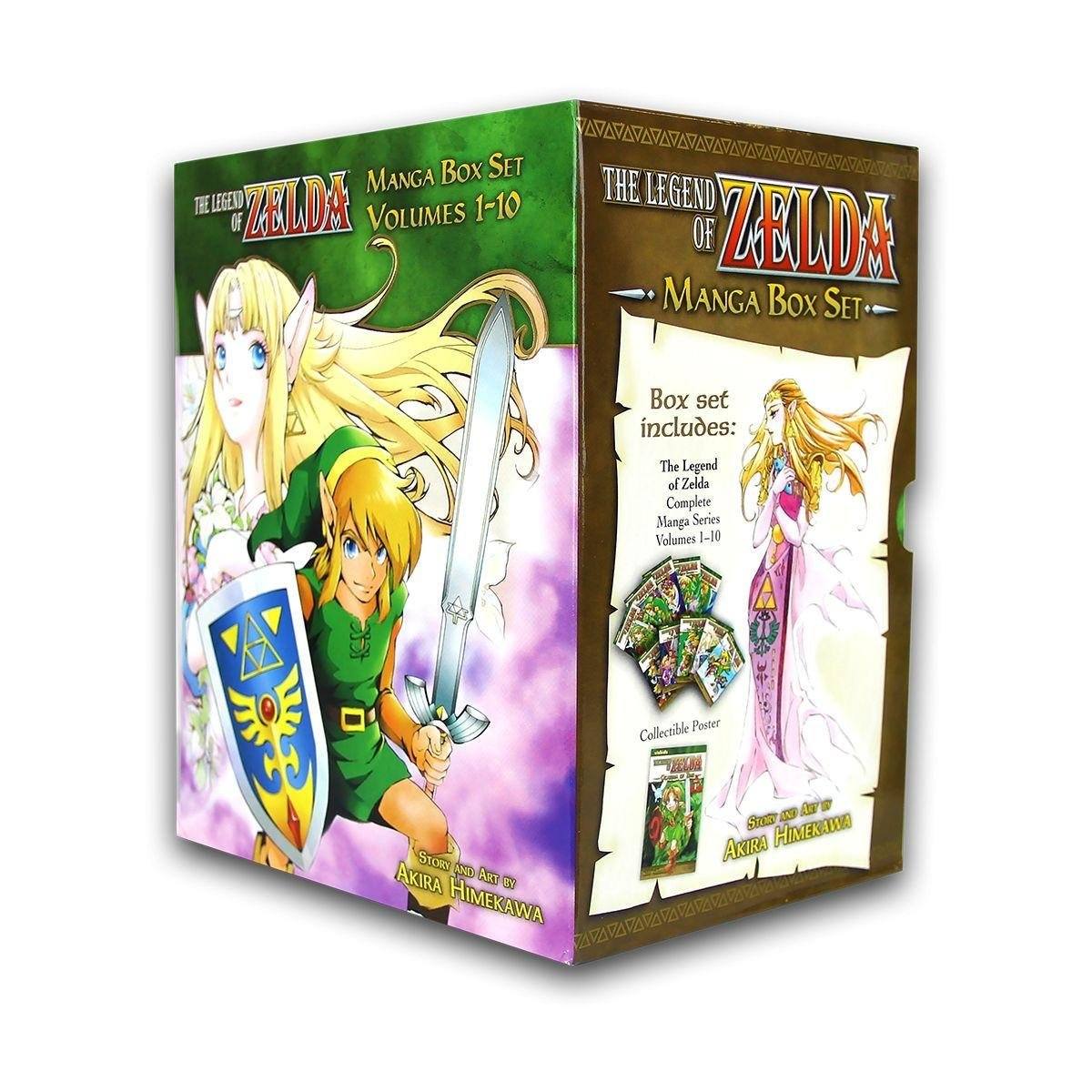 The Legend Of Zelda Box Set 1-10 - 10 Books - Action / Adventure - Paperback - Akira Himekawa