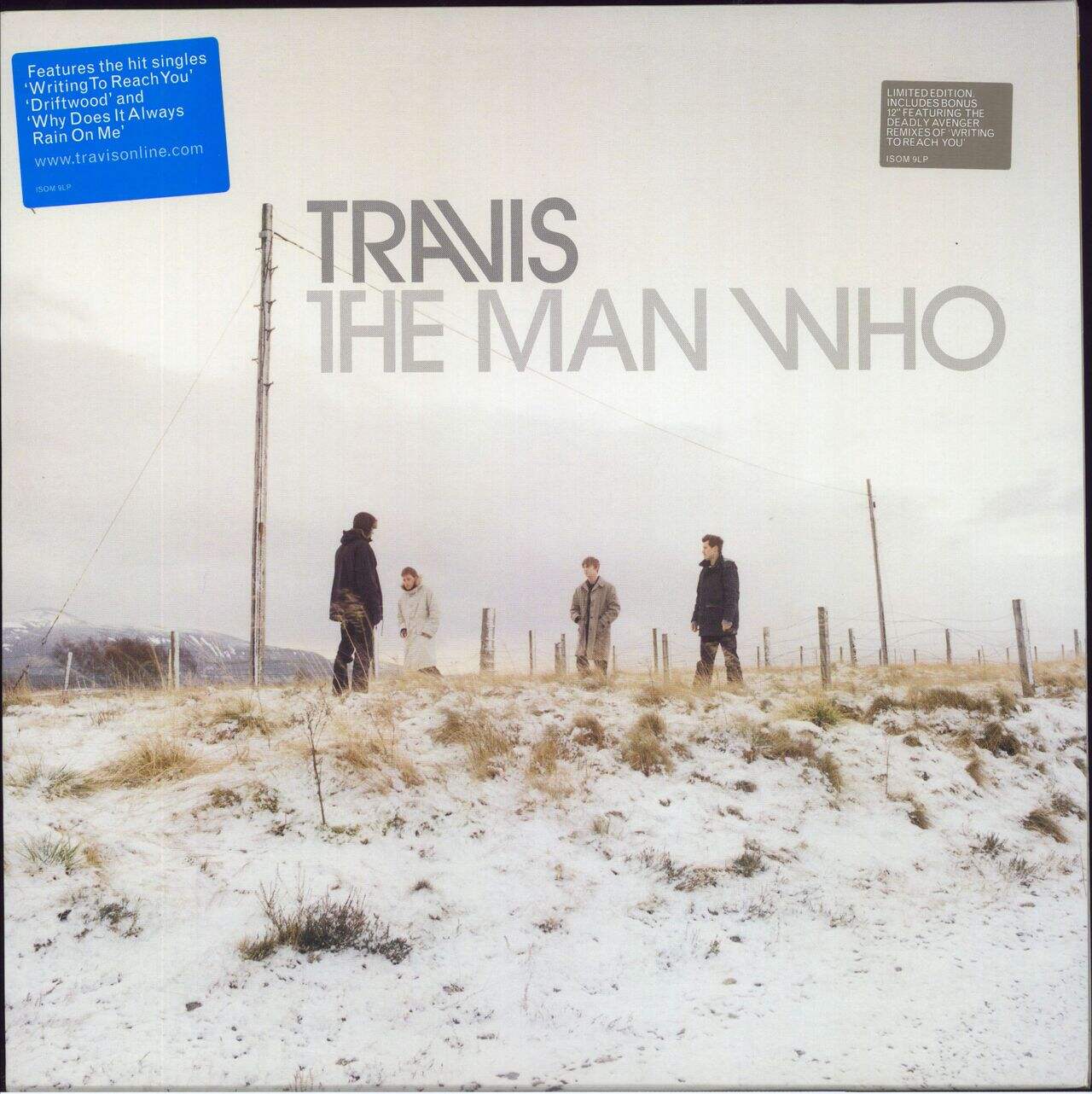 Travis (90s) The Man Who LP + limited edition bonus 12