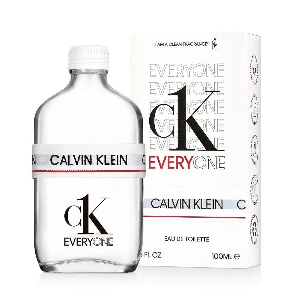 Calvin Klein CK Everyone Unisex Eau de Toilette - Notes of clean freshness, blue tea and musk